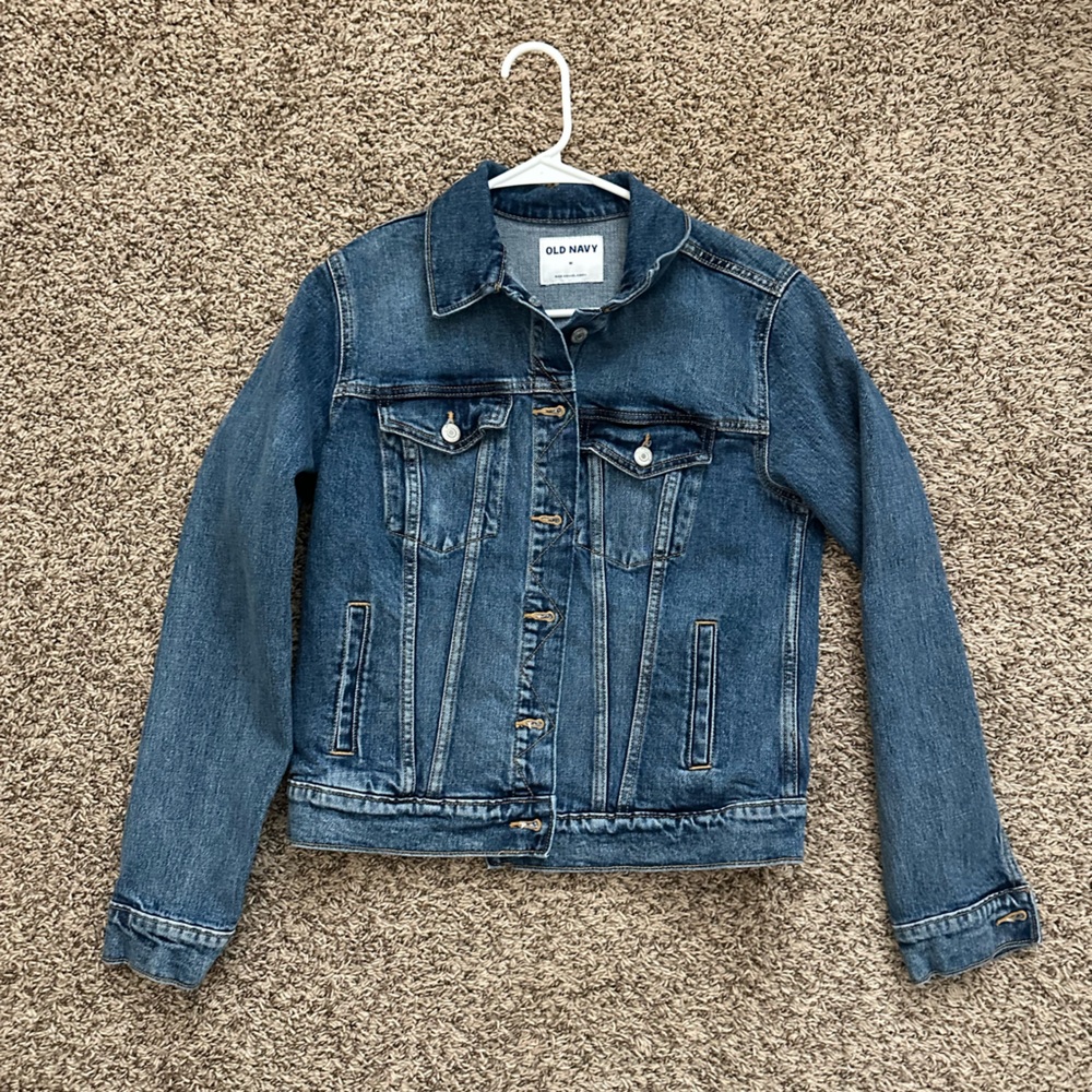 Old Navy Women's Classic Blue Denim Jacket